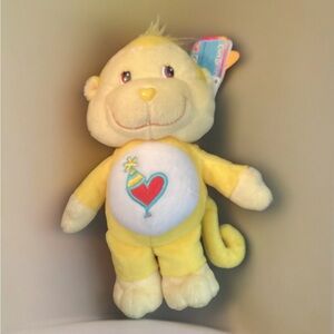 Vintage Care Bear Playful Heart Monkey Yellow
Rare 2003 8" Plush, Collectors